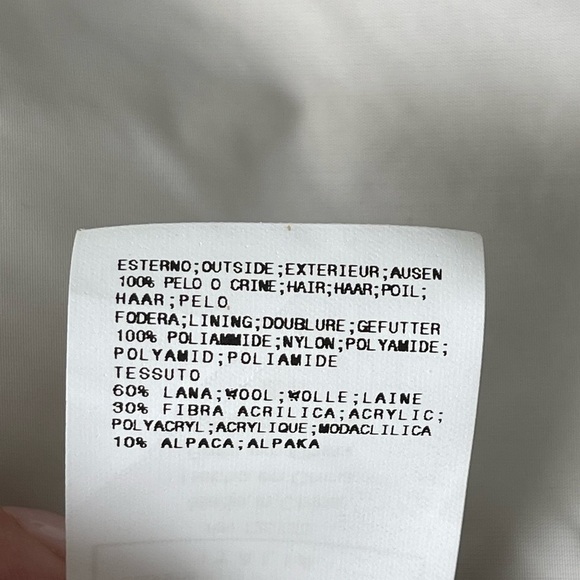 C’N’C Wool Knitted and Fur Vest - Picture 8 of 8